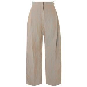 Tove Pleated Tan Aleen Pants Size Fr36/ US 4